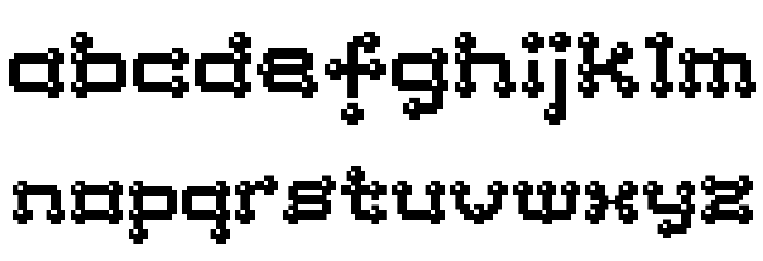 BM joint A17 Font LOWERCASE
