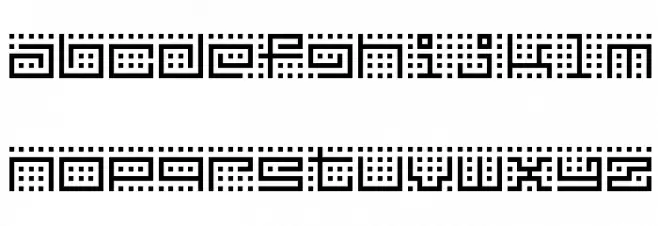 BM kitchen A10 Caratteri MINUSCOLO