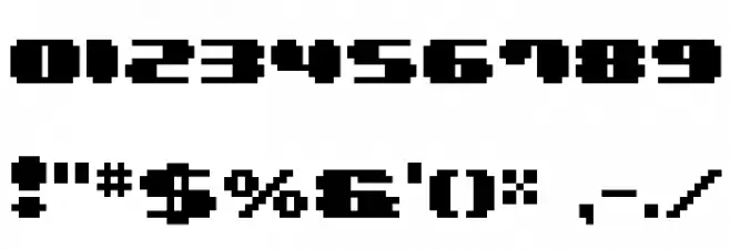 BM leaves A11 Font OTHER CHARS