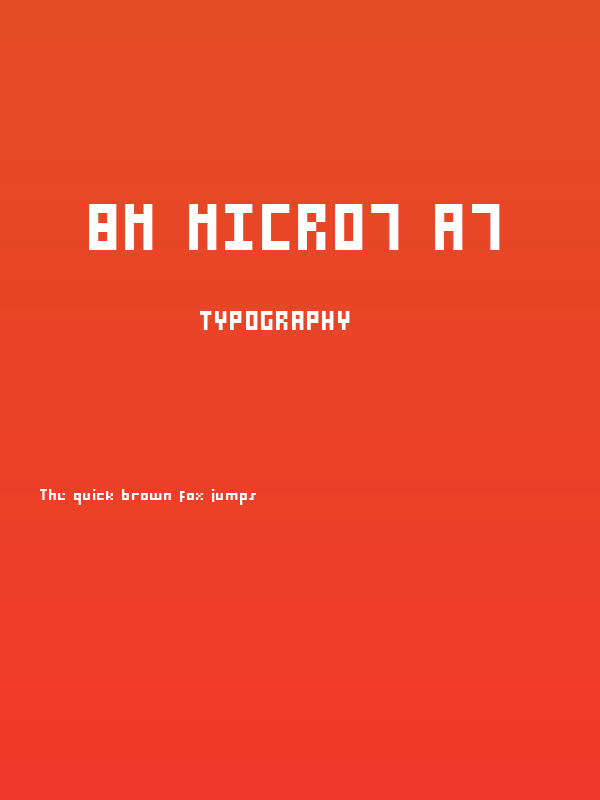 BM micro7 A7 Poster