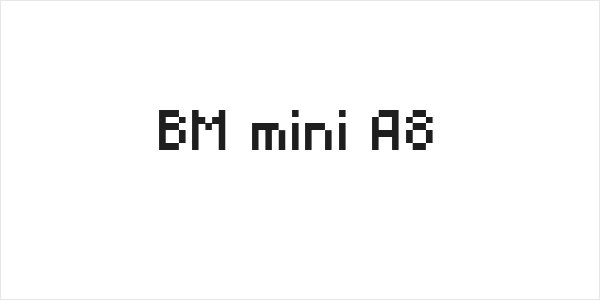 BM mini A8 Logo