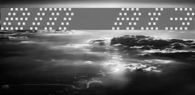 BM pinhole A13 Schriftart examples