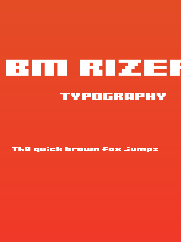BM rizer A6 Poster