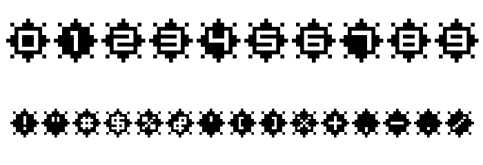 BM ruby A12 Font OTHER CHARS