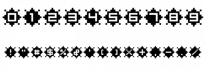 BM ruby A12 Font OTHER CHARS