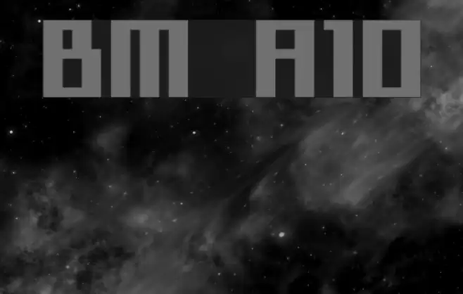 BM sly A10 フォント examples