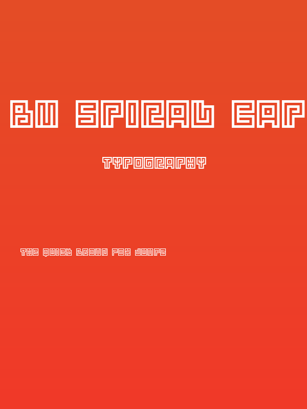 BM spiral Cap Cyr Poster