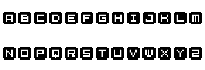 BM stamp Cyr Normal Font LOWERCASE