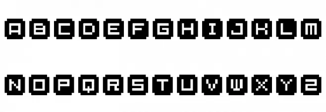 BM stamp Cyr Normal Schriftart Kleinbuchstaben