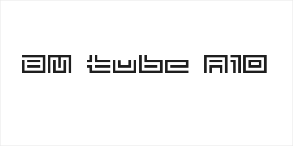 BM tube A10 Logo