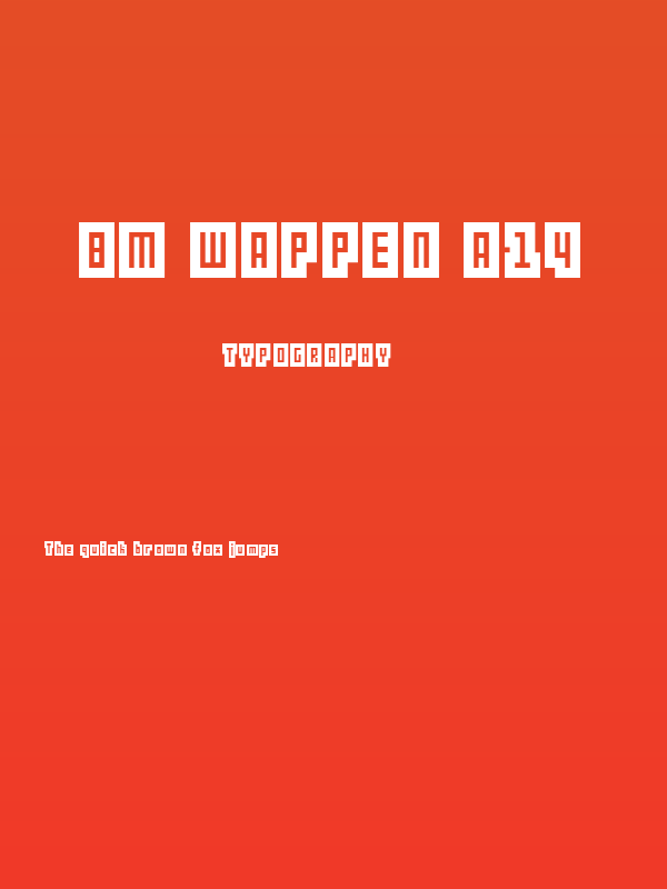 BM wappen A14 Poster