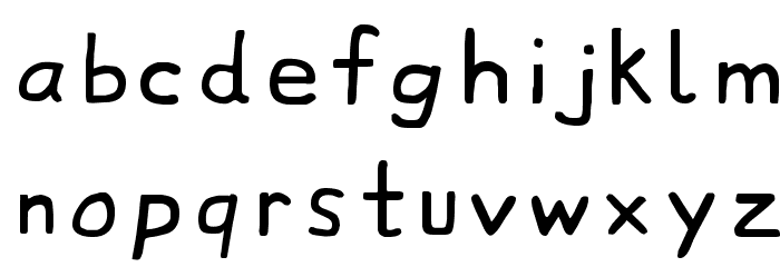BMW Hisba Bahix Font LOWERCASE