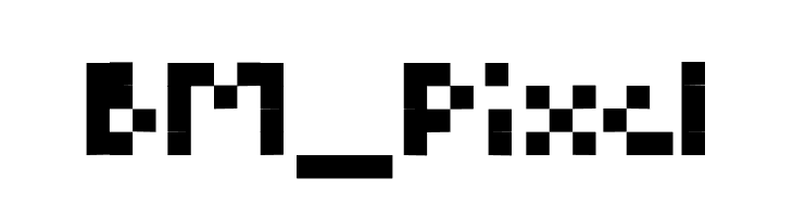 BM_Pixel  Free Fonts Download