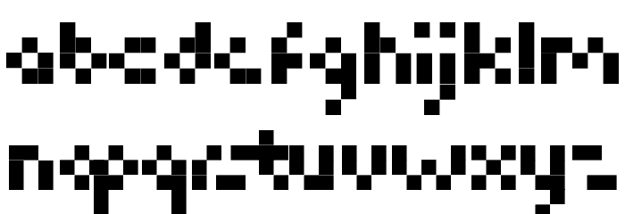 BM_Pixel Font LOWERCASE