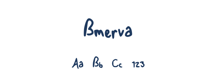 Bmerva Font Preview