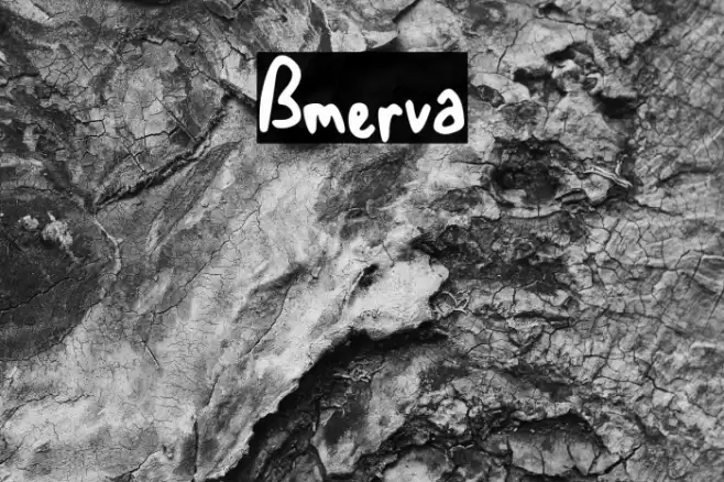Bmerva Font examples