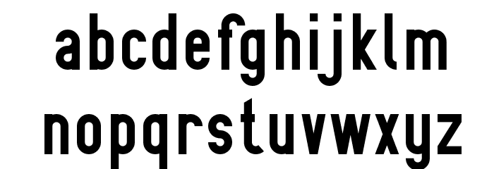 BN-67 9010-03 Font LOWERCASE