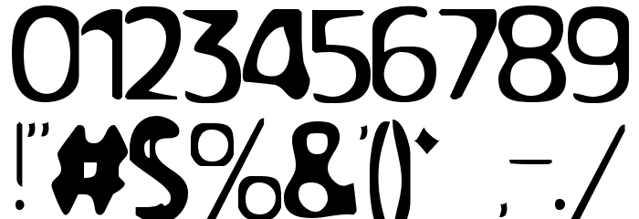 BN-Aliens Font OTHER CHARS