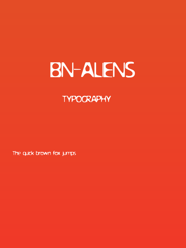 BN-Aliens Poster