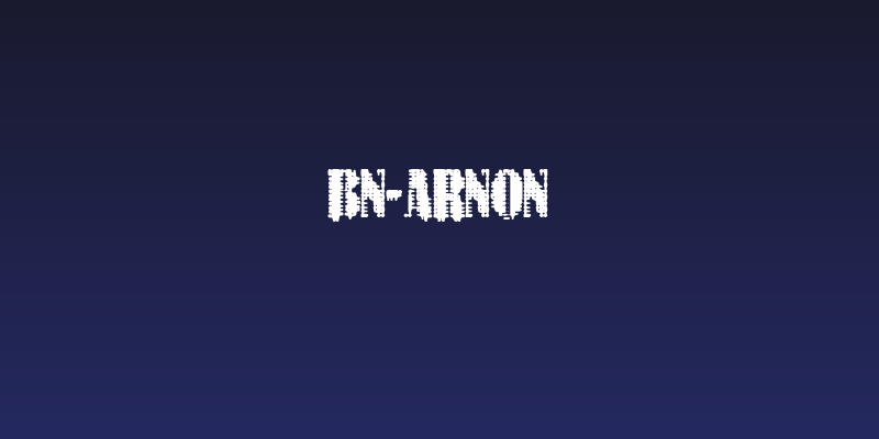BN-ArNoN Social Header