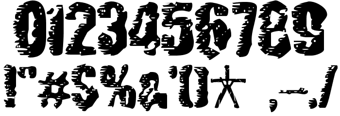 BN BenWitch Project Font OTHER CHARS