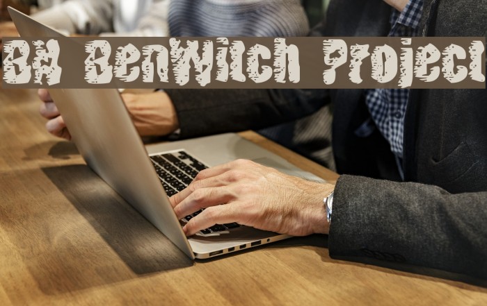 BN BenWitch Project Font examples