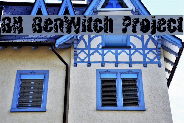 BN BenWitch Project Font examples