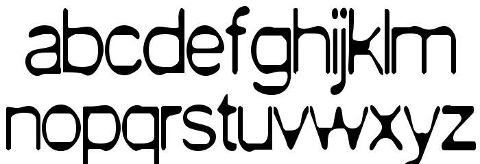 BN BoyfriEnd Font LOWERCASE