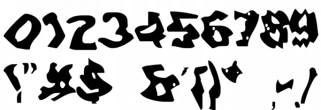 BN-Buzz! Font OTHER CHARS