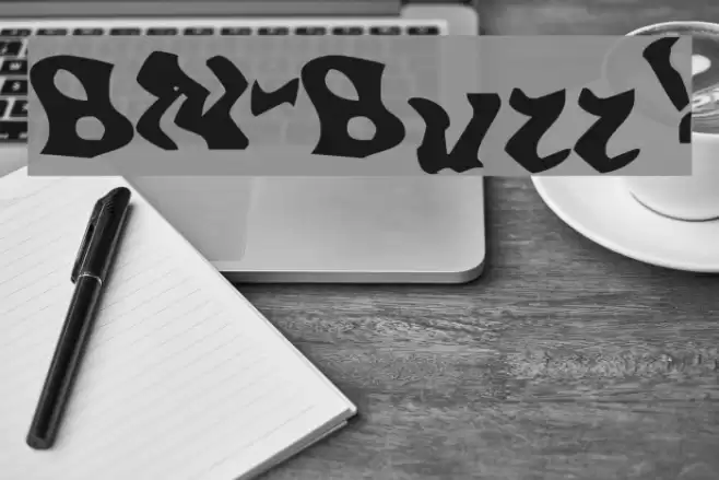 BN-Buzz! Font examples