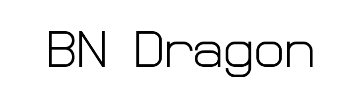 BN Dragon Font