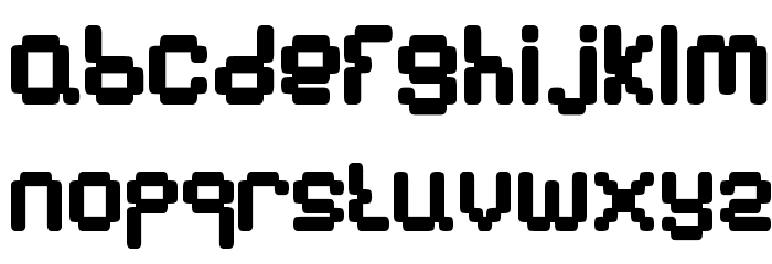 BN Emulator Font LOWERCASE