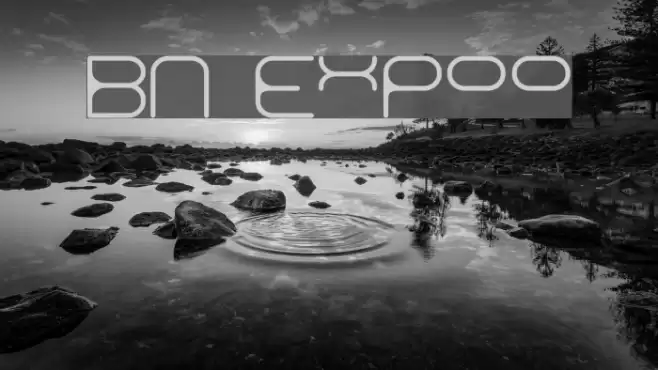 BN Expoo Font examples
