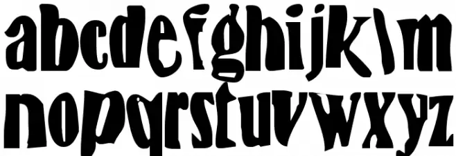 BN-FishEye Caratteri MINUSCOLO