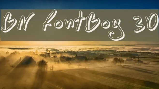 BN FontBoy 3D Example 2