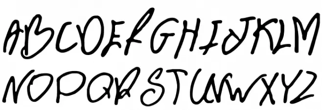 BN FontBoy Шрифта ВЕРХНИЙ