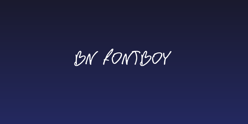BN FontBoy Social Header