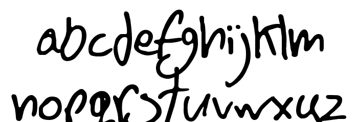 BN FontBoy Font LOWERCASE