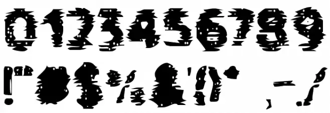 BN-Gangsters Font OTHER CHARS