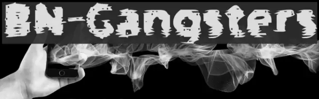 BN-Gangsters Font examples
