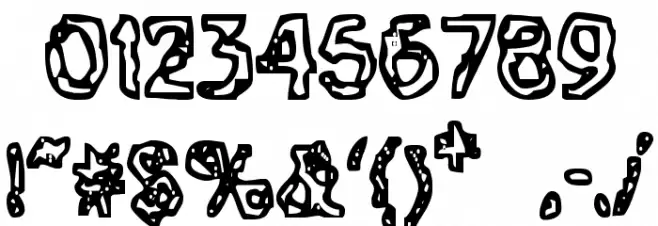 BN-Gillian Font OTHER CHARS