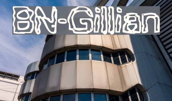 BN-Gillian Font examples