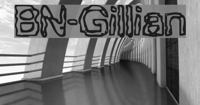 BN-Gillian Font examples