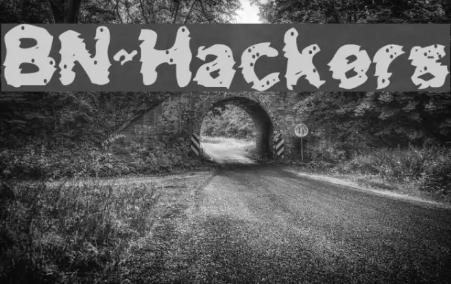 BN-Hackers Font examples
