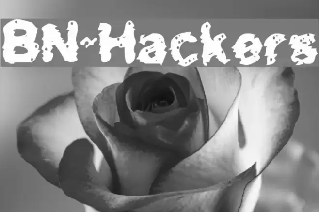 BN-Hackers Font examples