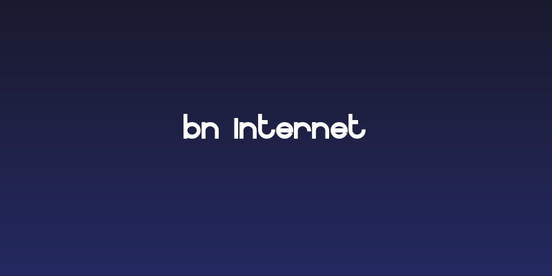 BN Internet Social Header