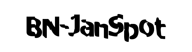 BN-JanSpot Font