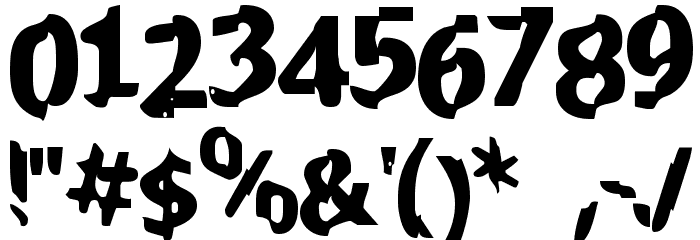 BN-JanSpot Font OTHER CHARS