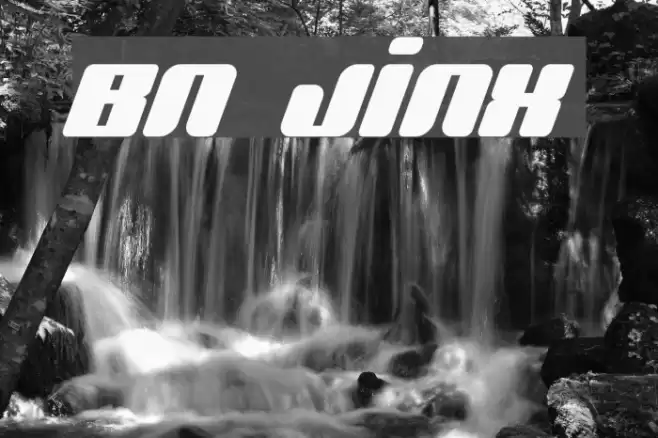 BN Jinx Font examples