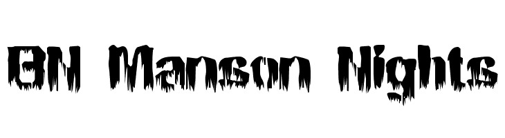 BN Manson Nights  baixar fontes gratis